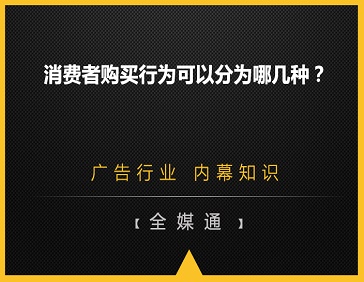 消費者購買行為可以分為哪幾種？