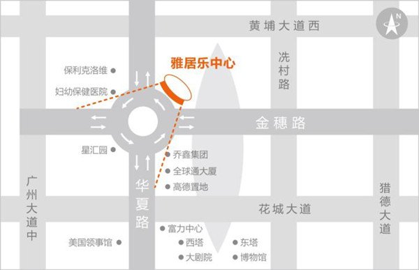 廣州雅居樂中心LED屏廣告